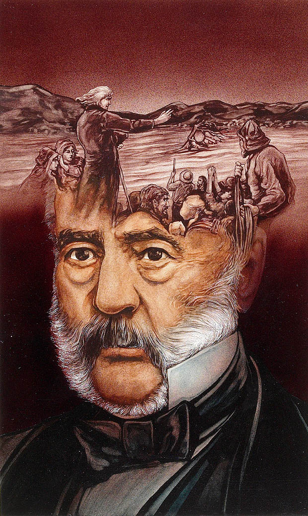 portrait Jean aubert Loranger source BANQ Mikan 2265021